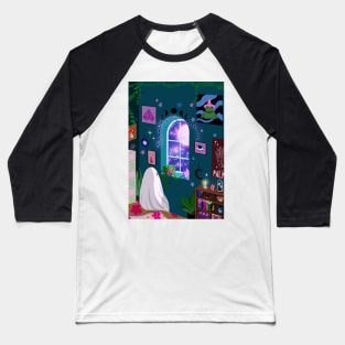 Ghosty with a witchy room Baseball T-Shirt